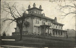 Livingston House Lowell, MA Postcard Postcard