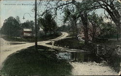 Chelmsford and Westford Roads Postcard