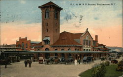 D.L. & W. R.R. Station Postcard