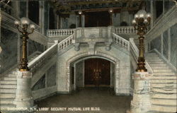 Lobby, Security Mutual Life Bldg Postcard