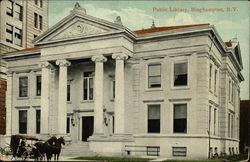 Public Library Binghamton, NY Postcard Postcard