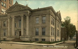 Public Library Postcard