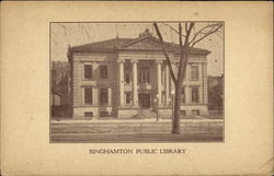 Binghamton Public Library Postcard