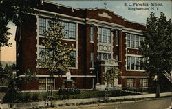 R.C. Parochial School Postcard