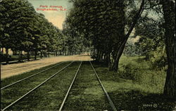 Park Avenue Binghamton, NY Postcard Postcard