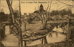 View in Casino Park Postcard