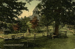 Casino Grounds Endicott, NY Postcard Postcard