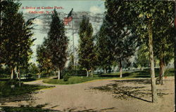 A Drive At Casino Park Postcard