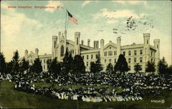 State Hospital Binghamton, NY Postcard Postcard