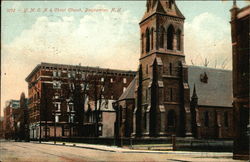 YMCA & Christ Church Postcard