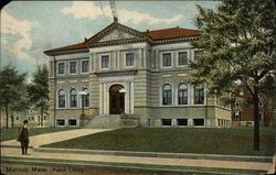 Public Library Postcard