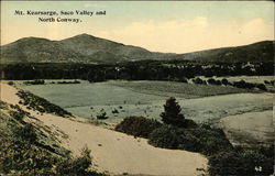 Mt. Kearsarge, Saco Valley and North Conway Postcard