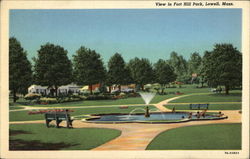 View in Fort Hill Park Postcard