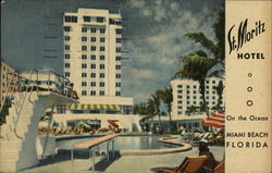 St. Moritz Hotel On The Ocean Postcard