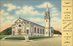 Proposed Queen of the Holy Rosary Memorial Church Postcard