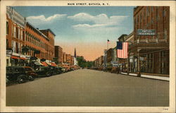 Main Street Postcard