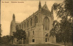 Princeton University - The Chapel New Jersey Postcard Postcard