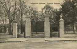 Princeton University - Fitz-Randolph Gateway Postcard