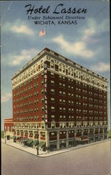 Hotel Lassen Postcard