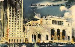 World Famous Roxy Theatre, New York Postcard Postcard