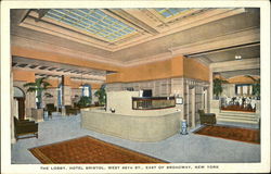 Hotel Bristol - The Lobby Postcard