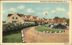 Manchester Country Club New Hampshire Postcard Postcard