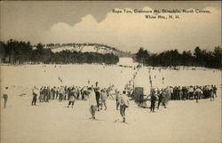 Rope Tow, Cranmore Mt. Skimobile North Conway, NH Postcard Postcard