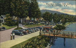 West Shore Cottages, Alton Bay Lake Winnipesaukee, NH Postcard Postcard