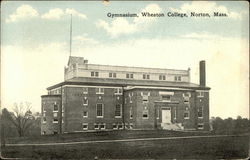 Gymnasium at Wheaton College Postcard