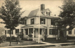 Home of President Calvin Coolidge Postcard