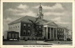 Gardner City Hall Postcard