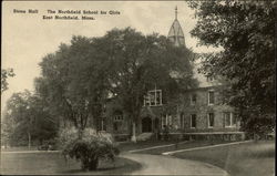 The Northfield School for Girls - Stone Hall East Northfield, MA Postcard Postcard