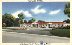 The Rex Motel, U.S. Route # 1 (By Pass) Postcard