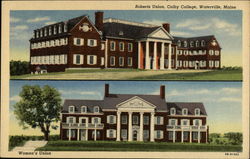 Roberts Union and Women's Union, Colby College Postcard