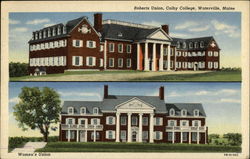 Roberts Union and Women's Union, Colby College Waterville, ME Postcard Postcard