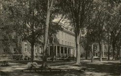 Parker Hall, Bates College Postcard