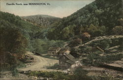 Dunville Notch Bennington, VT Postcard Postcard