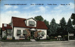 Lorna Doone Restaurant Postcard