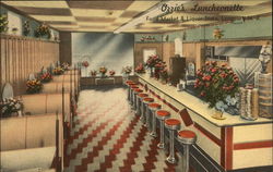 Ozzie's Luncheonette Postcard