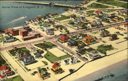 Aerial View of Longport Postcard