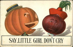 Say, Little Girl Don't Cry Postcard