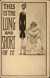 This is the Long and Short of it Postcard