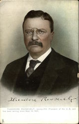 Theodore Roosevelt Postcard