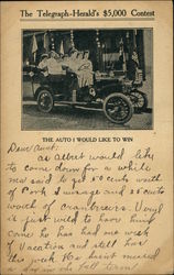 The Telegraph-Herald's $5,000 Contest Advertising Postcard Postcard