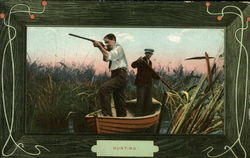 Hunting Postcard Postcard