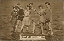 Good Old Summer Time Postcard