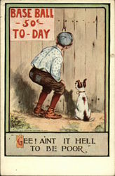 Gee! Ain't it Hell to be Poor Postcard