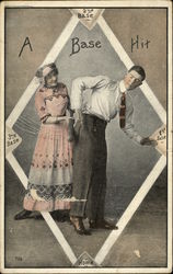 A Base Hit Postcard