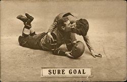 Sure Goal Football Postcard Postcard