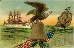 Memorial Day Greetings Postcard Postcard